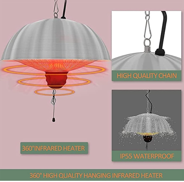 گرمکن الکتریکی ضدآب IP65